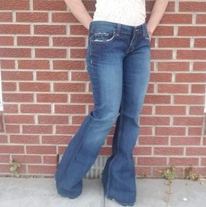 BKE jeans, dark blue, flair